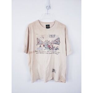 Vintage The Far Side Johnson The Big Hand TShirt 1987  Basketball Mens Large